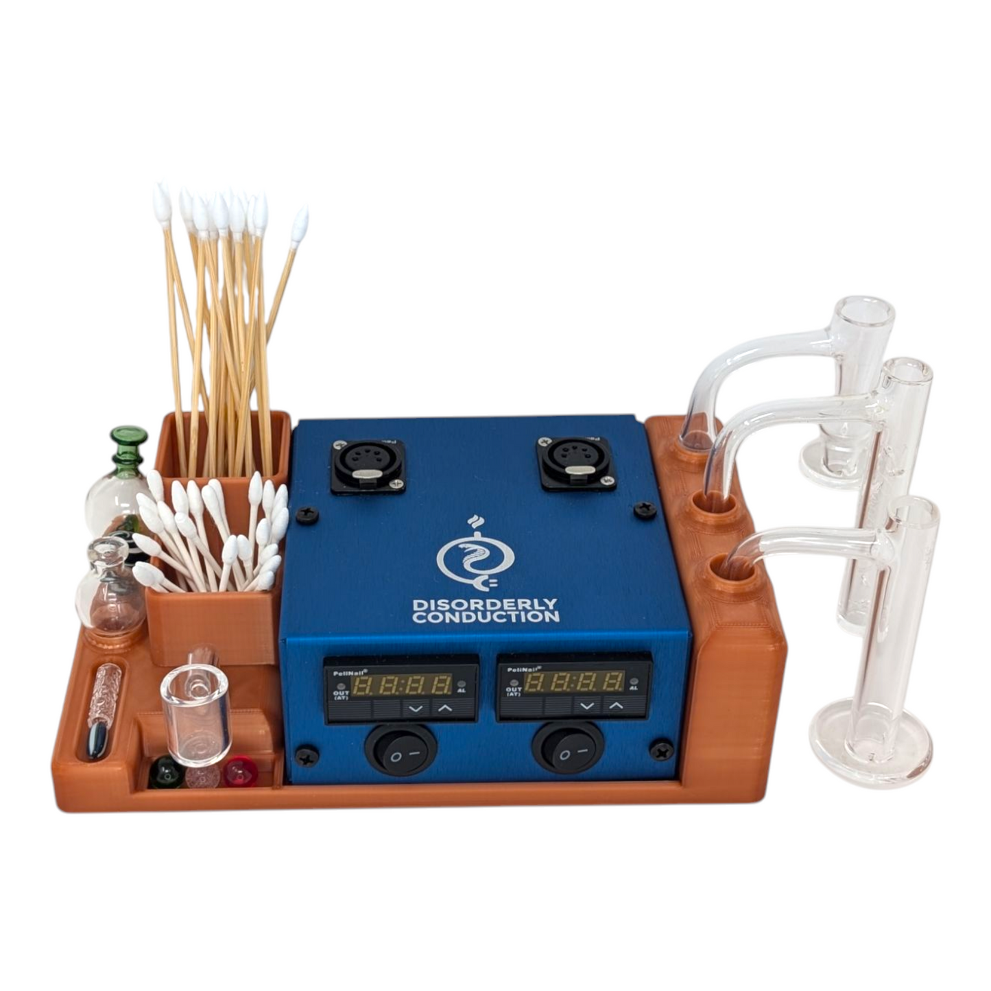 Disorderly Conduction Aluminum Edition Double Coil Stand / Drawers