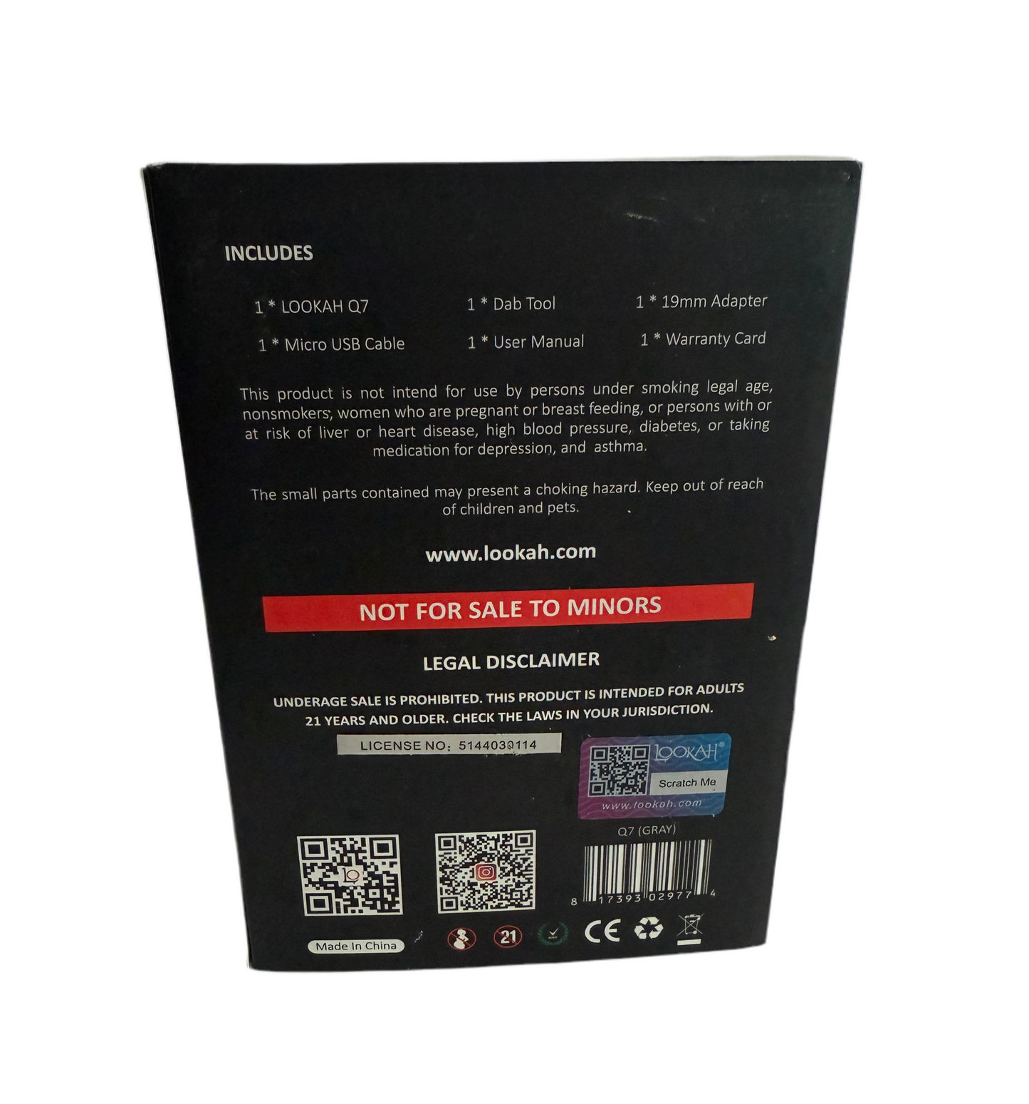 Lookah Q7 Portable Enail
