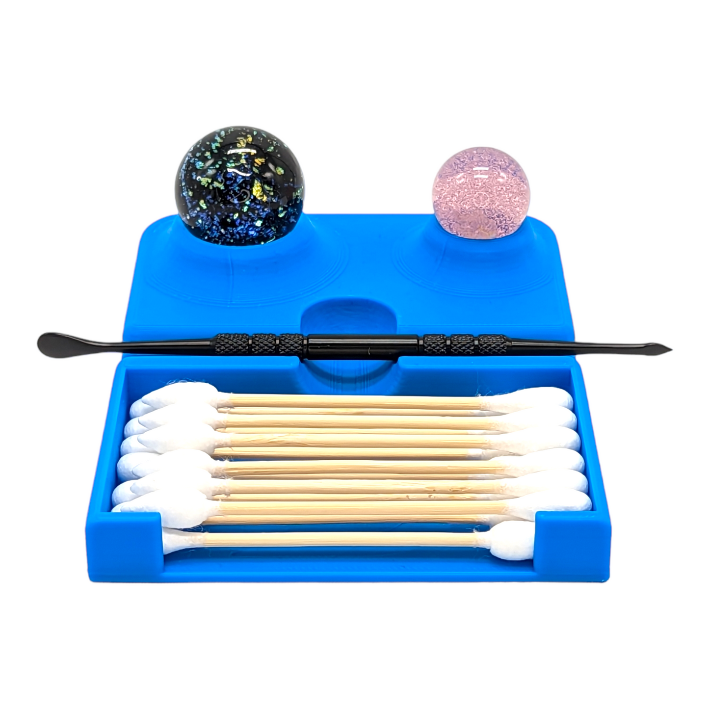 Dab Stand with Cotton Swab Holder