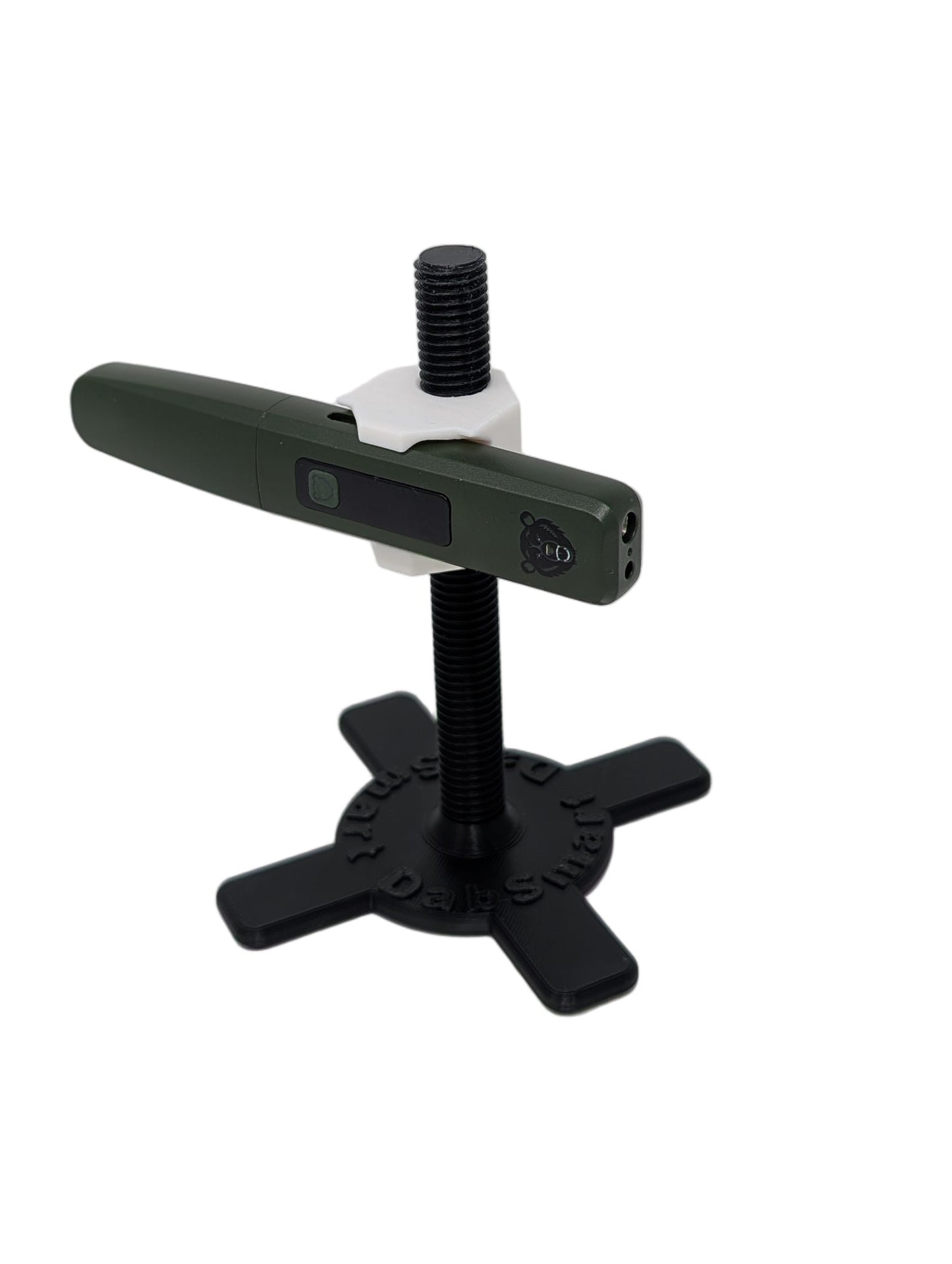 Bear Quartz Trio 2.0 Adjustable Stand 5" Tall Cross Base Style